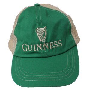 Guinness Embroidered Logo Mesh Back Snapback Cap